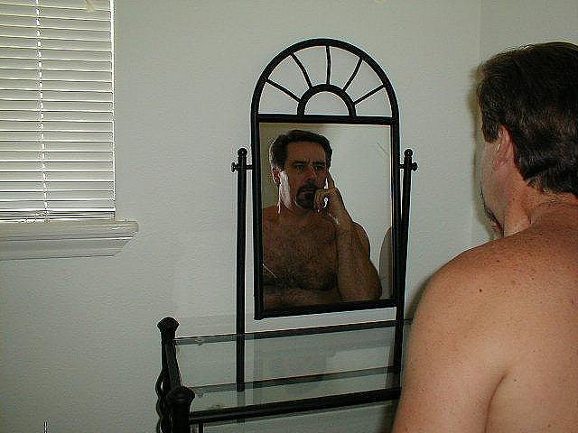 Me in mirror