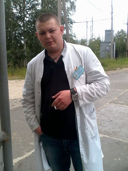 В работе