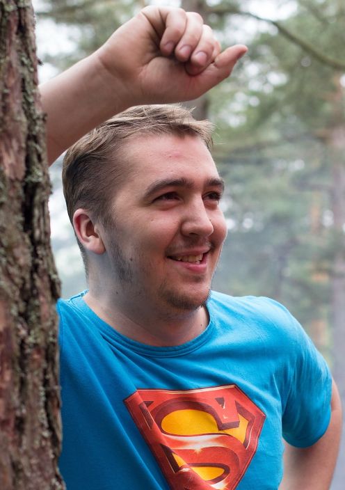 на природе