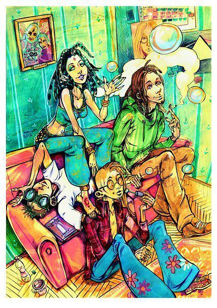 мы палим дурь