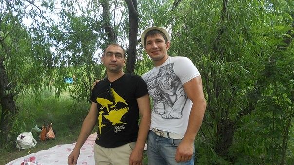 В Киеве,с другом