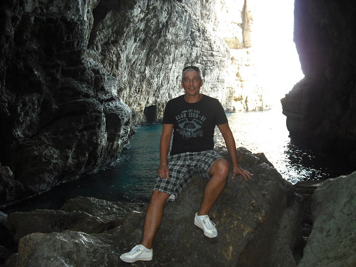 я в Гроте Италия...