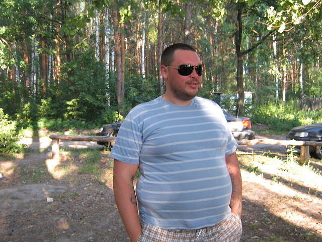 В лесу