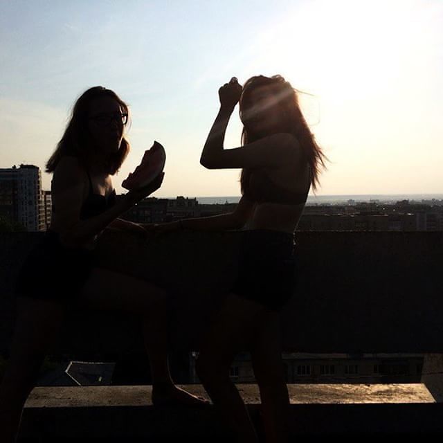 Я с подругой