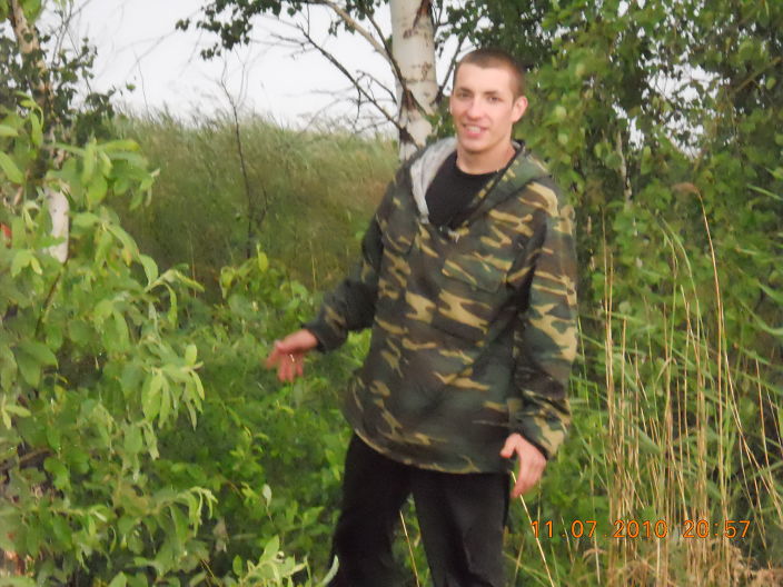 на природе