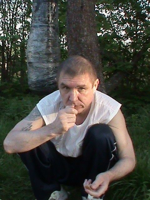 на природе
