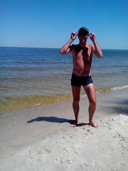 я на море