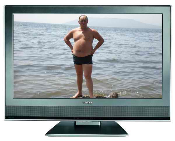 на море