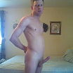 David Steckel naked with an erection