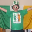 Cheering on Ireland