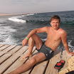 На море