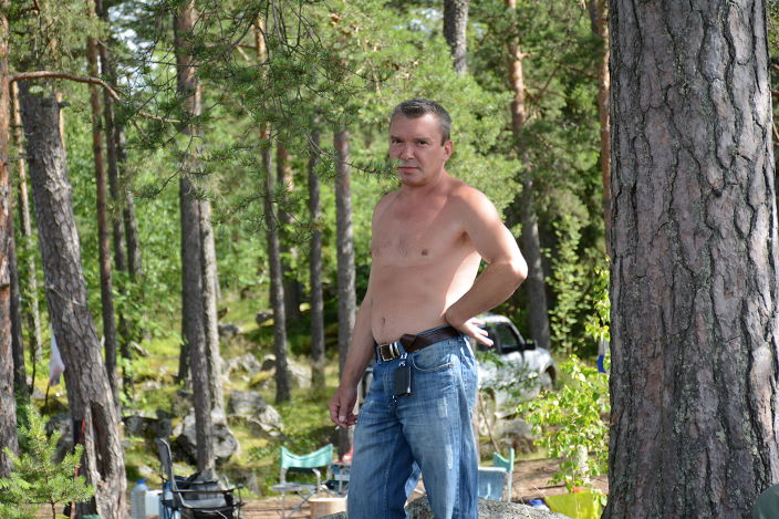 я в лесу
