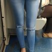 Ножки в метро