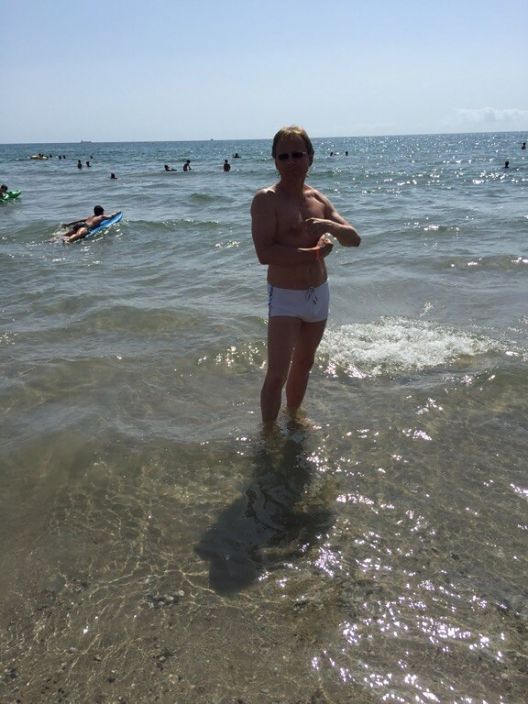 Я на море