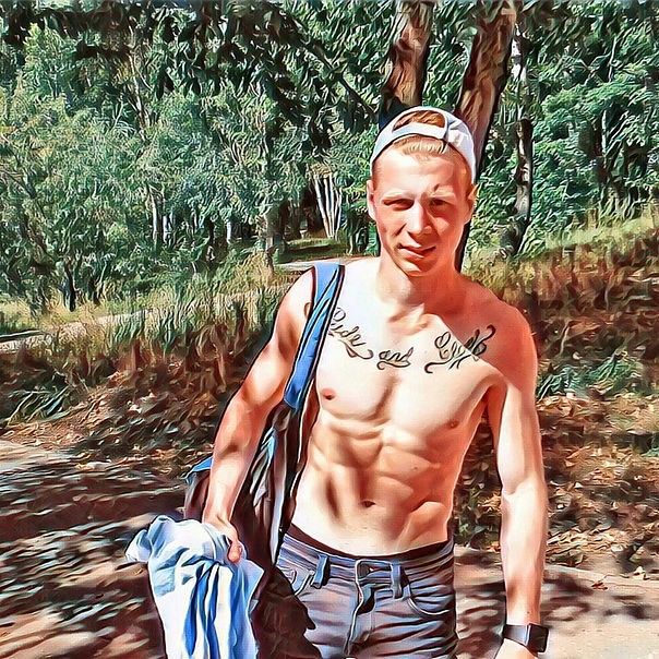 на озере