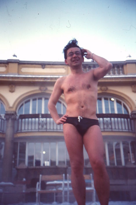 at the Budapest baths/Hungary