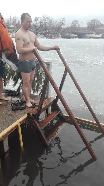 На крещения