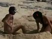 Teen on the beach Nudist Lesbo