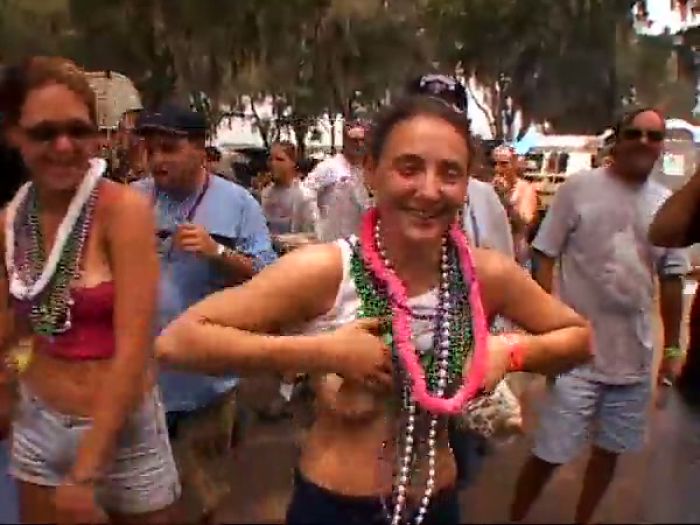 Amateur Whores Getting Crazy @ Mardi Gras