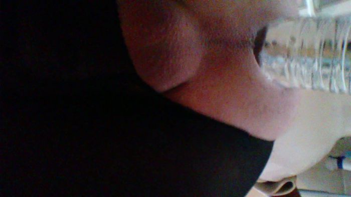 Arschfick mit Flasche