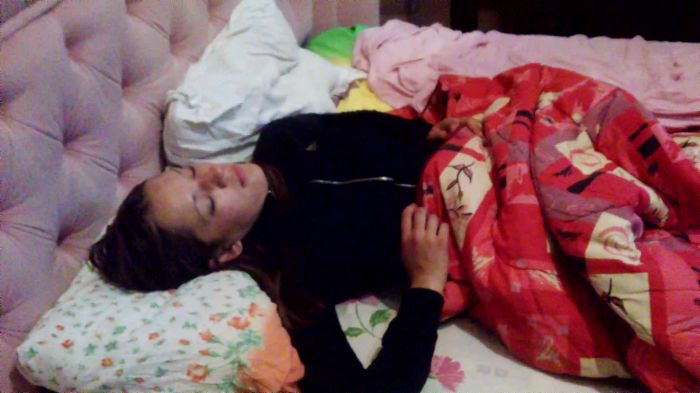 кончил на лицо