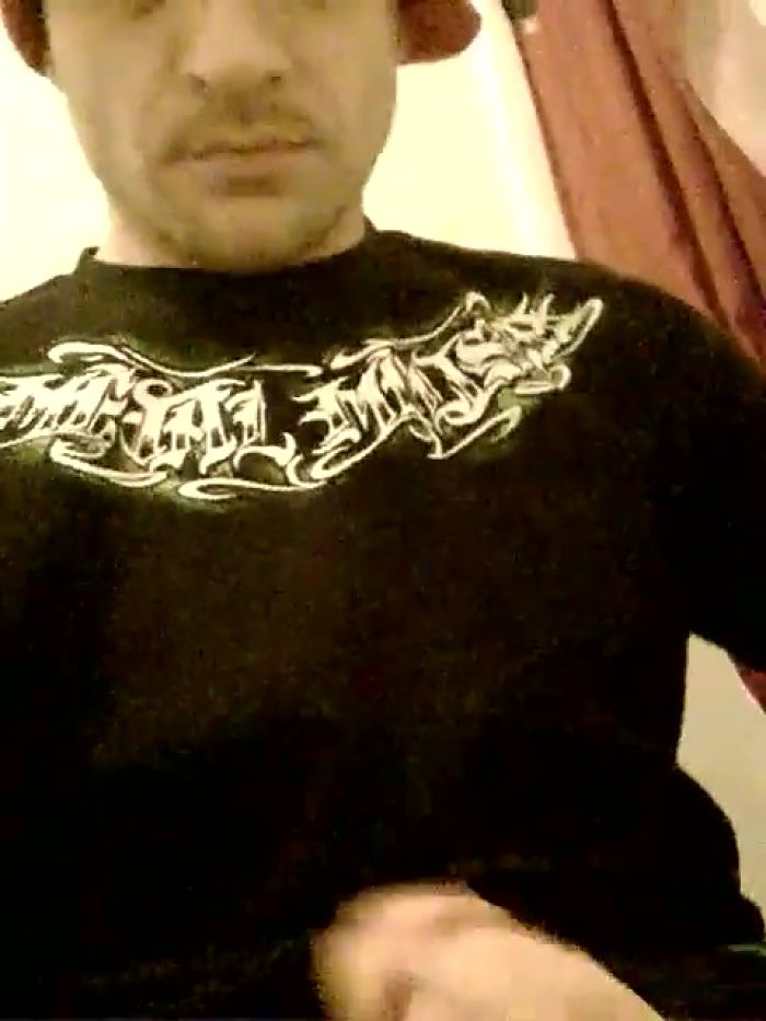 stroking my big fat cock