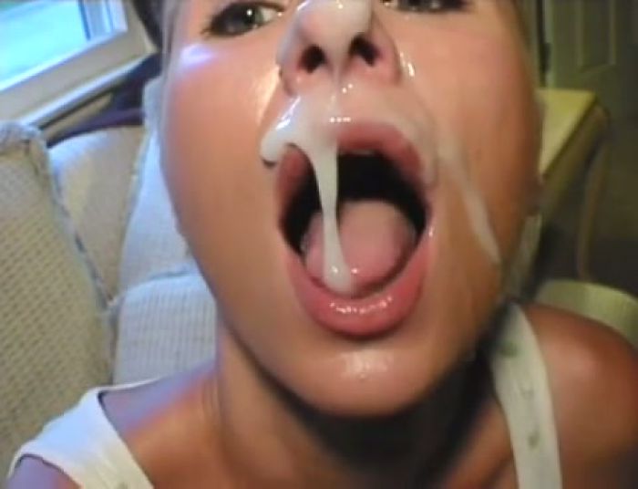 хорошенько кончил