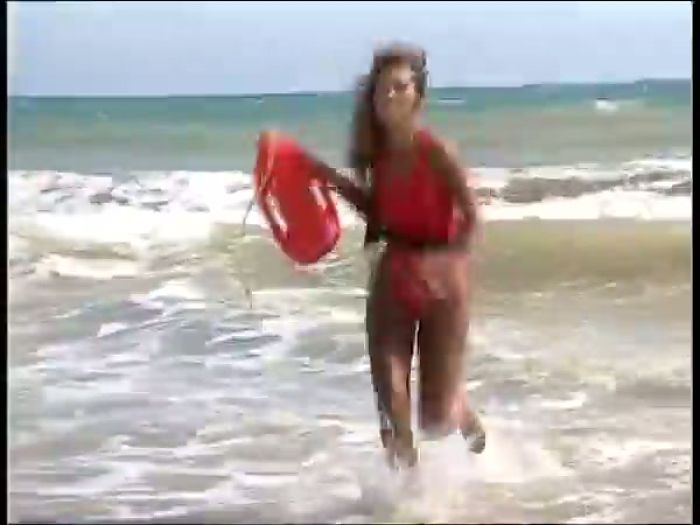 Erotic Lifeguards Share Hard Penis